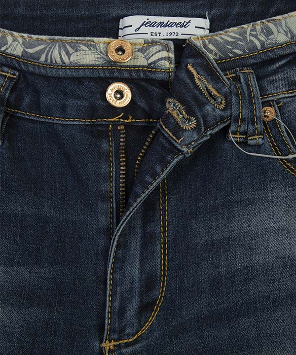  جدیدترین شلوارجین زنانه  جذب زاپ ‌دار جین وست Jeanswest