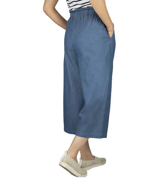 شلوار کوتاه راسته گشاد زنانه جین وست Jeanswest