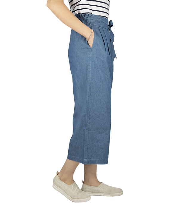 شلوار کوتاه راسته گشاد زنانه جین وست Jeanswest