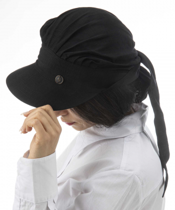 کلاه ساحلی زنانه تارتن مدل 112