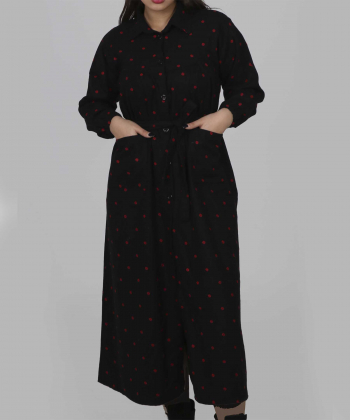 پیراهن پشمی زنانه بنیس مدل am-4168