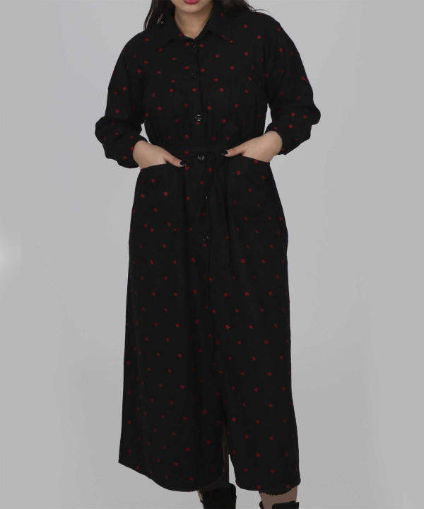 پیراهن پشمی زنانه بنیس مدل am-4168