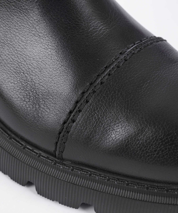 نیم بوت زنانه چرم طبیعی چرم مشهد Mashad Leather کد J2651