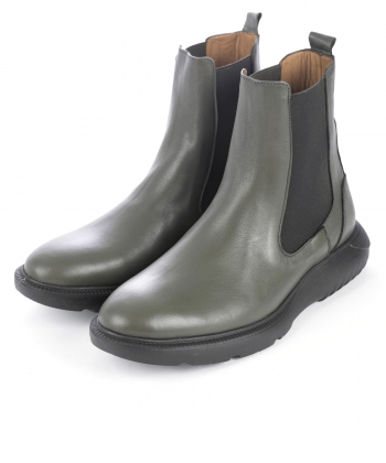 نیم بوت چرم طبیعی مردانه چرم مشهد مدل J6202