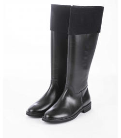 بوت زنانه چرم طبیعی چرم مشهد Mashad Leather کد J2645