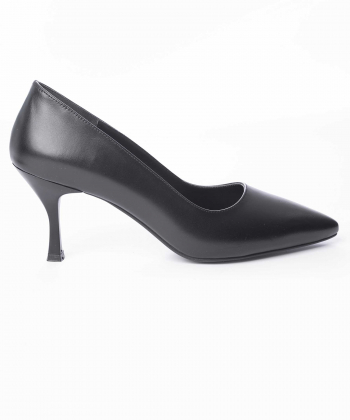 کفش پاشنه بلند چرم طبیعی زنانه چرم مشهد مدل J2644