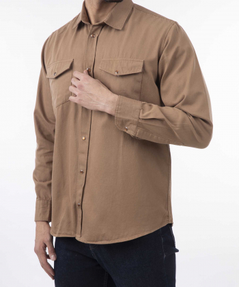 پیراهن آستین بلند مردانه آر ان اس مدل 12201856