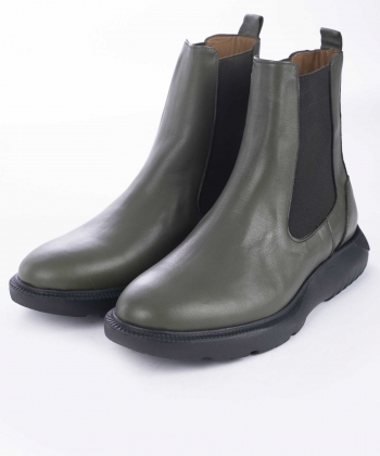 نیم بوت چرم طبیعی مردانه چرم مشهد مدل J6202