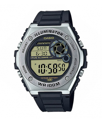 ساعت مچی دیجیتال مردانه کاسیو Casio مدل MWD-100H-9AVDF