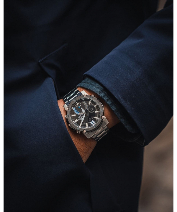 ساعت مچی عقربه‌ای مردانه کاسیو Casio مدل ECB-20DB-1ADF