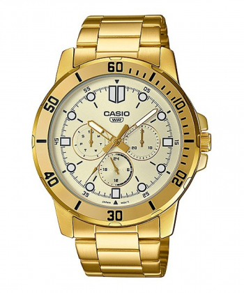 ساعت مچی عقربه ای مردانه کاسیو Casio مدل MTP-VD300G-9EUDF