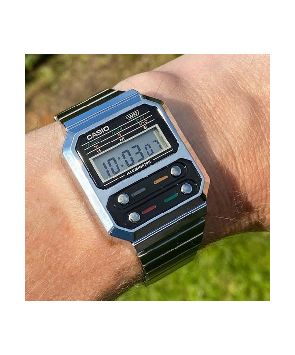 ساعت مچی دیجیتال مردانه کاسیو Casio مدل A100WE-1ADF