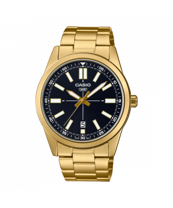 ساعت مچی عقربه ای مردانه کاسیو Casio مدل MTP-VD02G-1EUDF