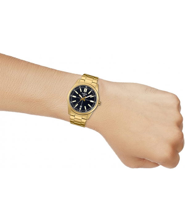 ساعت مچی عقربه‌ای مردانه کاسیو Casio مدل MTP-VD02G-1EUDF