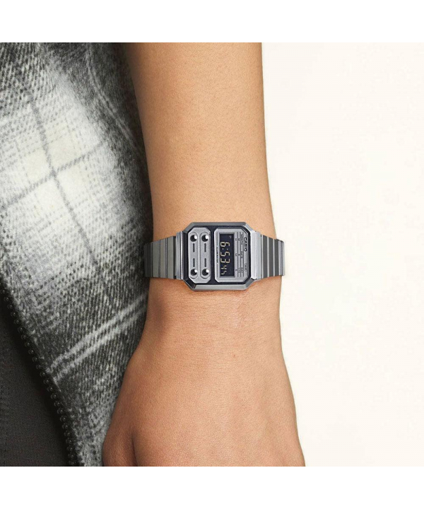 ساعت مچی دیجیتال مردانه کاسیو Casio مدل A100WE-7BDF
