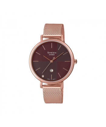 ساعت مچی عقربه ای زنانه کاسیو Casio مدل SHE-4547PGM-5AUDF