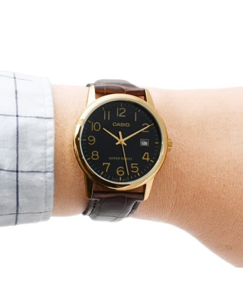 ساعت مچی عقربه ای مردانه کاسیو Casio مدل MTP-V002GL-1BUDF