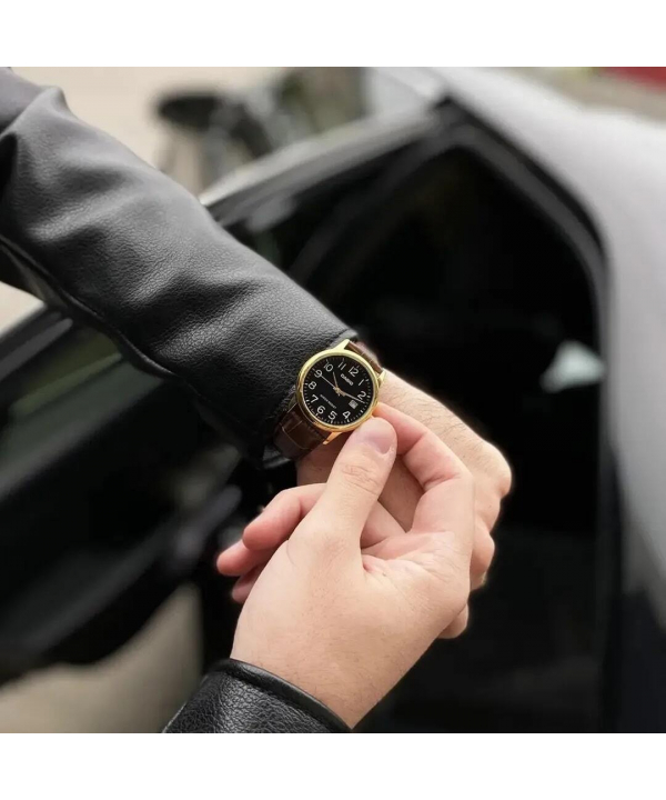ساعت مچی عقربه‌ای مردانه کاسیو Casio مدل MTP-V002GL-1BUDF