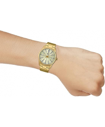 ساعت مچی عقربه ای مردانه کاسیو Casio مدل MTP-VD02G-9EUDF