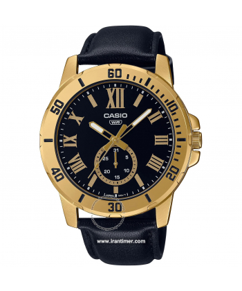 ساعت مچی عقربه ای مردانه کاسیو Casio مدل MTP-VD200GL-1BUDF