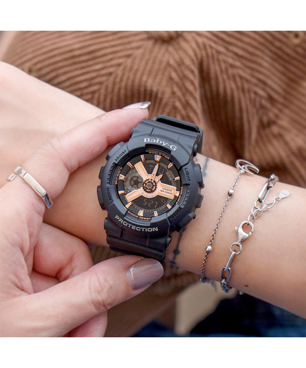 ساعت مچی عقربه ای زنانه کاسیو Casio مدل BA-110XRG-1ADR
