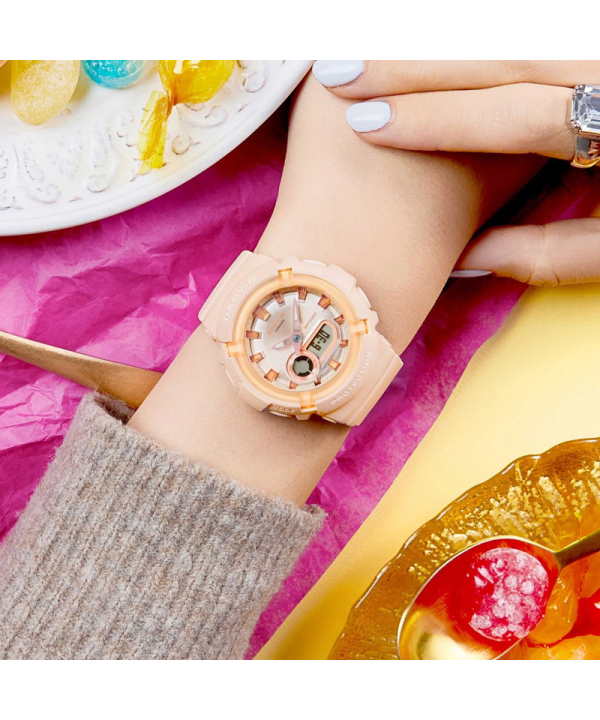 ساعت مچی عقربه ای زنانه کاسیو Casio مدل BGA-280SW-4ADR