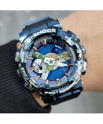 ساعت مچی عقربه ای مردانه کاسیو Casio مدل GM-110EARTH-1ADR