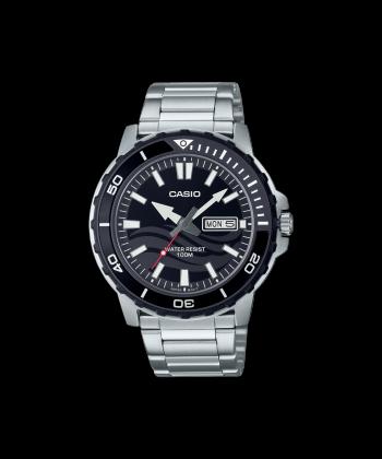 ساعت مچی عقربه ای مردانه کاسیو Casio مدل MTD-125D-1A1VDF