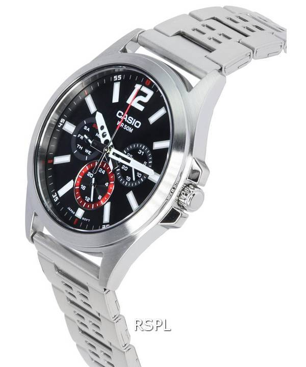 ساعت مچی عقربه‌ای مردانه کاسیو Casio مدل MTP-E350D-1BVDF