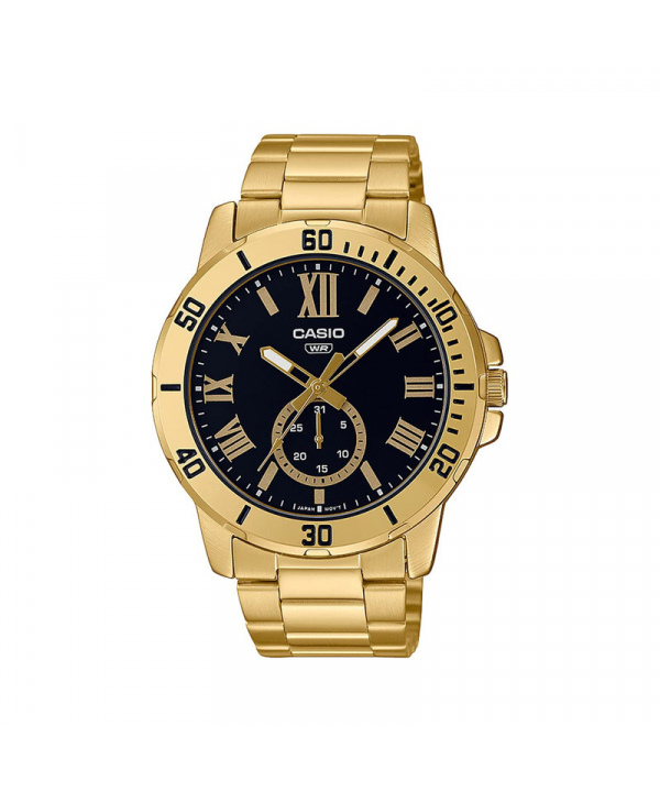 ساعت مچی عقربه ای مردانه کاسیو Casio مدل MTP-VD200G-1BUDF