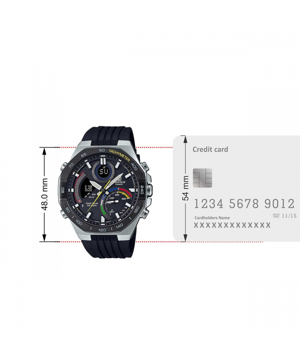 ساعت مچی عقربه‌ای مردانه کاسیو Casio مدل ECB-950MP-1ADF