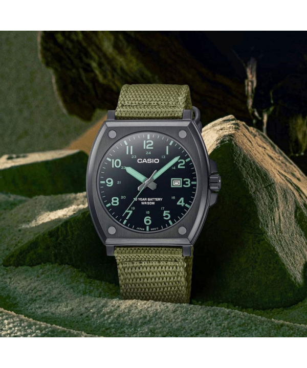 ساعت مچی عقربه‌ای مردانه کاسیو Casio مدل MTP-E715C-3AVDF