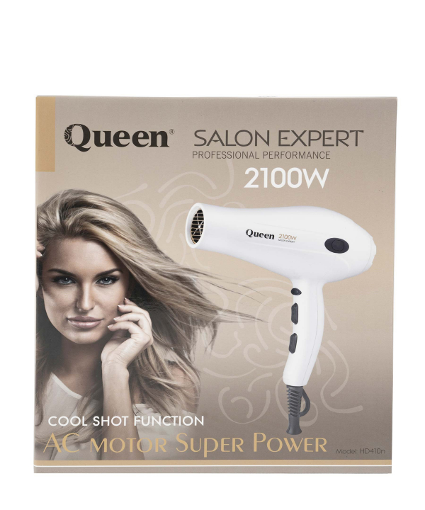 سشوار حرفه‌ای کویین Queen مدل HD410n