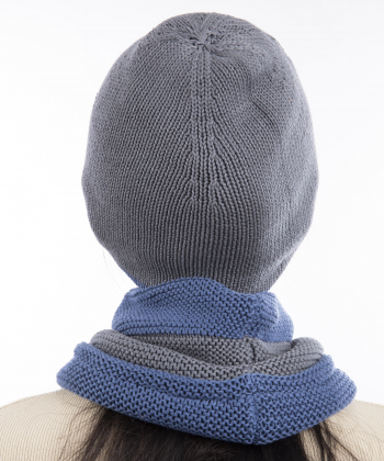 ست کلاه و شال گردن تارتن Tartan مدل 241200103