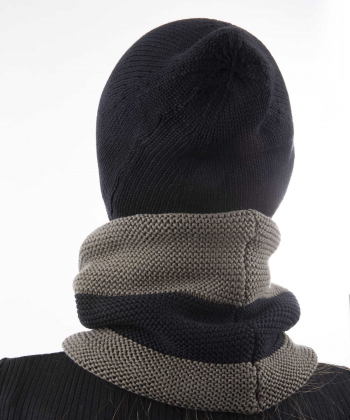 ست کلاه و شال گردن تارتن Tartan مدل 241200103