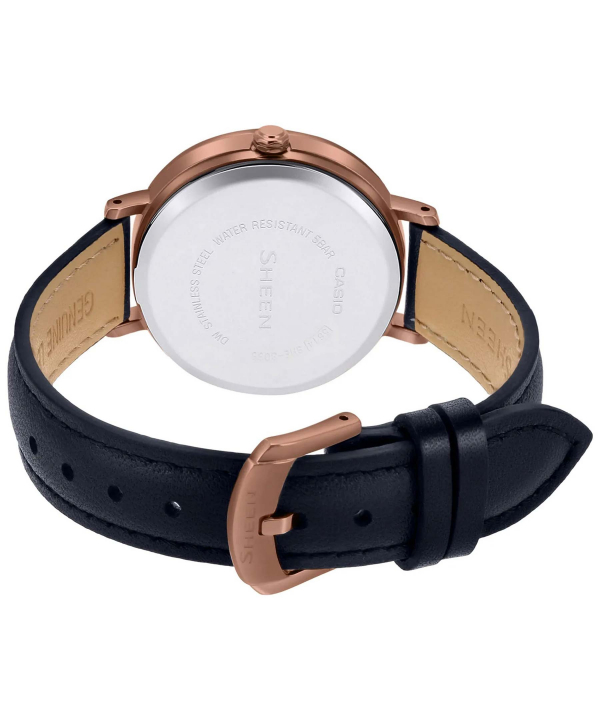 ساعت مچی عقربه ای زنانه کاسیو Casio مدل SHE-3066PGL-1AUDF