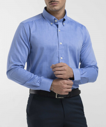 پیراهن آستین بلند مردانه Mk مدل 1833