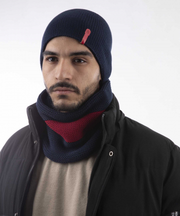 ست کلاه و شال گردن تارتن Tartan مدل 241200103