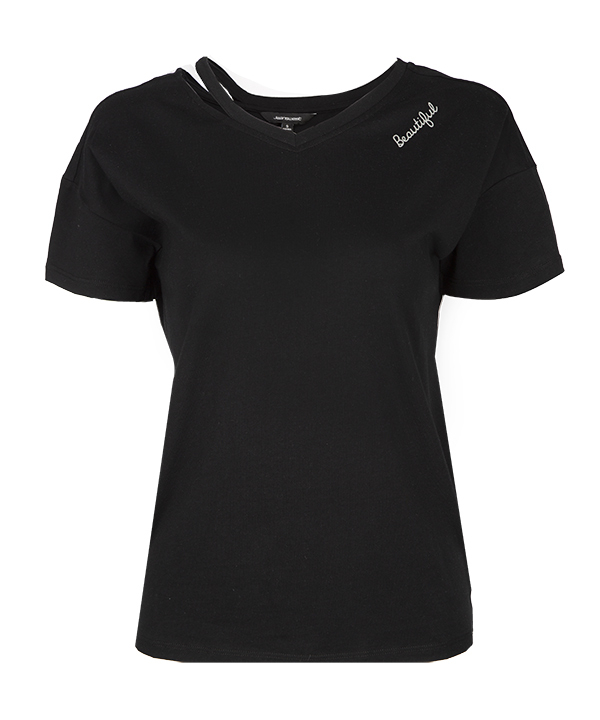 تیشرت یقه هفت زنانه جین وست Jeanswest