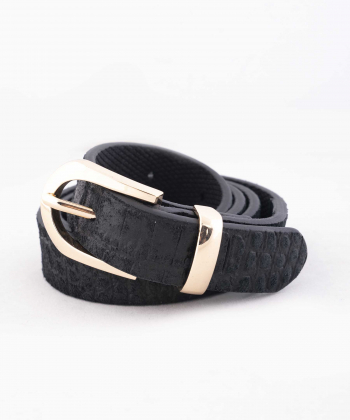 کمربند چرم طبیعی زنانه منط مدل R124