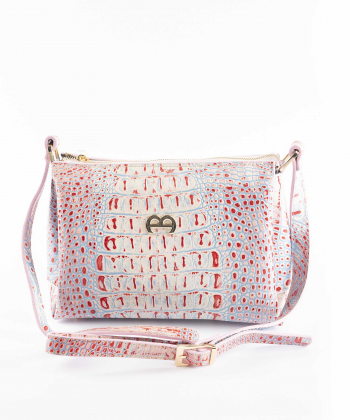 کیف دوشی چرم طبیعی زنانه منط مدل B230