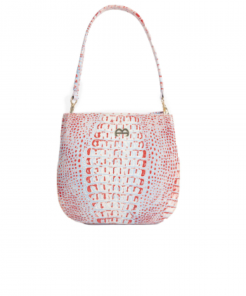 کیف دوشی چرم طبیعی زنانه منط مدل B219