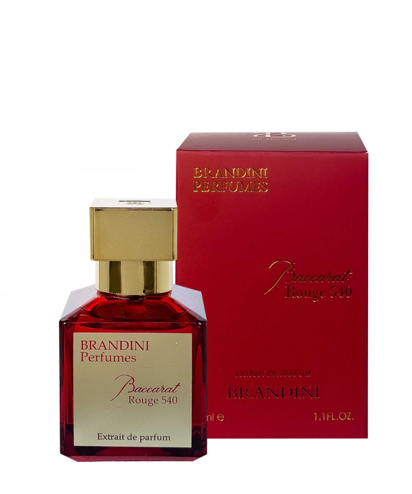 عطر جیبی برندینی Brandini مدل Baccarat Rouge 540Extrait حجم 33 میلی‌لیتر