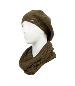 ست کلاه و شال گردن تارتن Tartan مدل 222000603