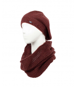 ست کلاه و شال گردن تارتن Tartan مدل 222000603