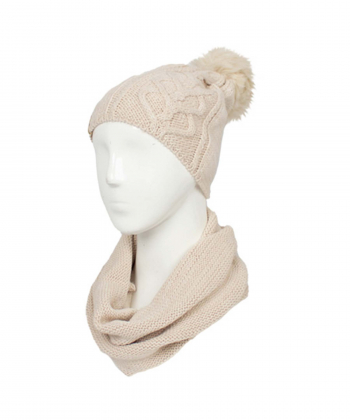 ست کلاه و شال گردن تارتن Tartan مدل 223000203