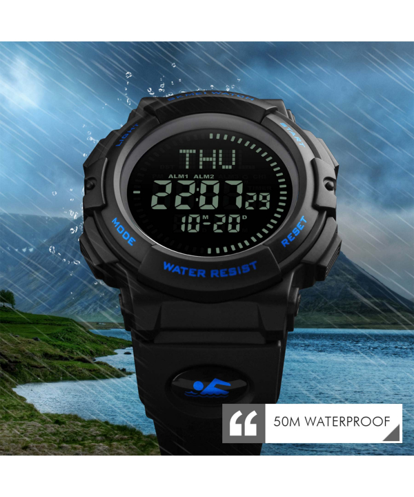 ساعت مچی دیجیتال اسکیمی Skmei مدل 1290Blue