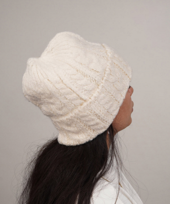 کلاه پشمی زنانه نوولاشال Novella Shawl کد 66015