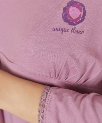 ست تیشرت آستین سه ربع و شلوار زنانه ناربن Narbon مدل یاس