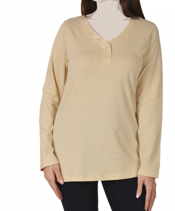 تیشرت آستین بلند زنانه ناربن Narbon مدل رومینا